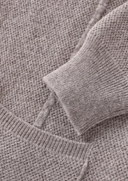 PURE EXTRA-FINE MERINO WOOL BUTTON OVERSHIRT