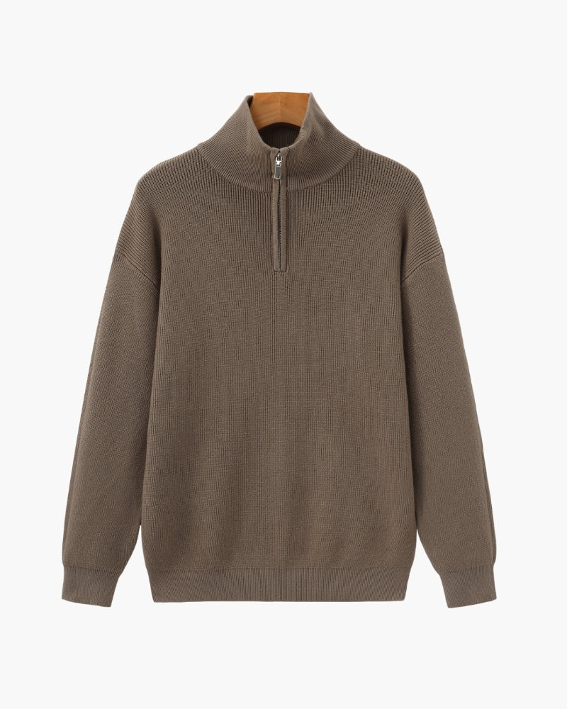 Forfinet Half-Zip Strik Pullover