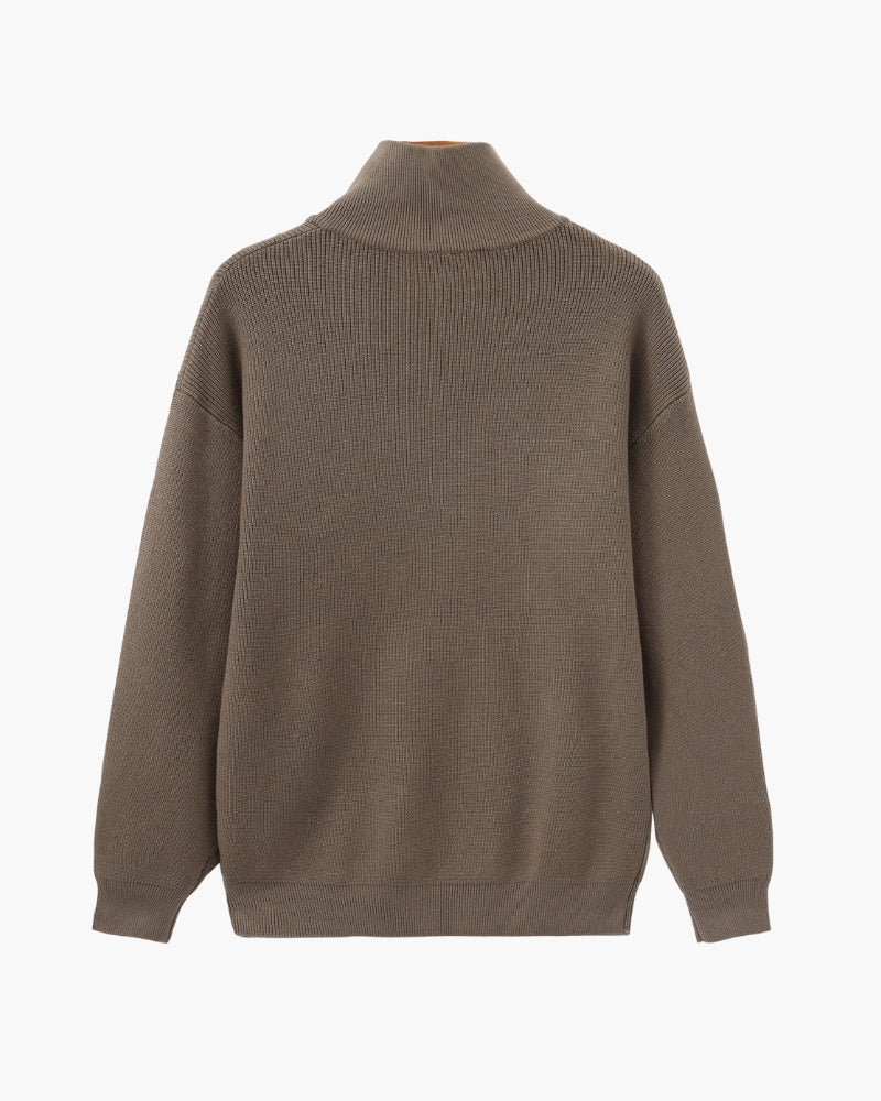 Forfinet Half-Zip Strik Pullover