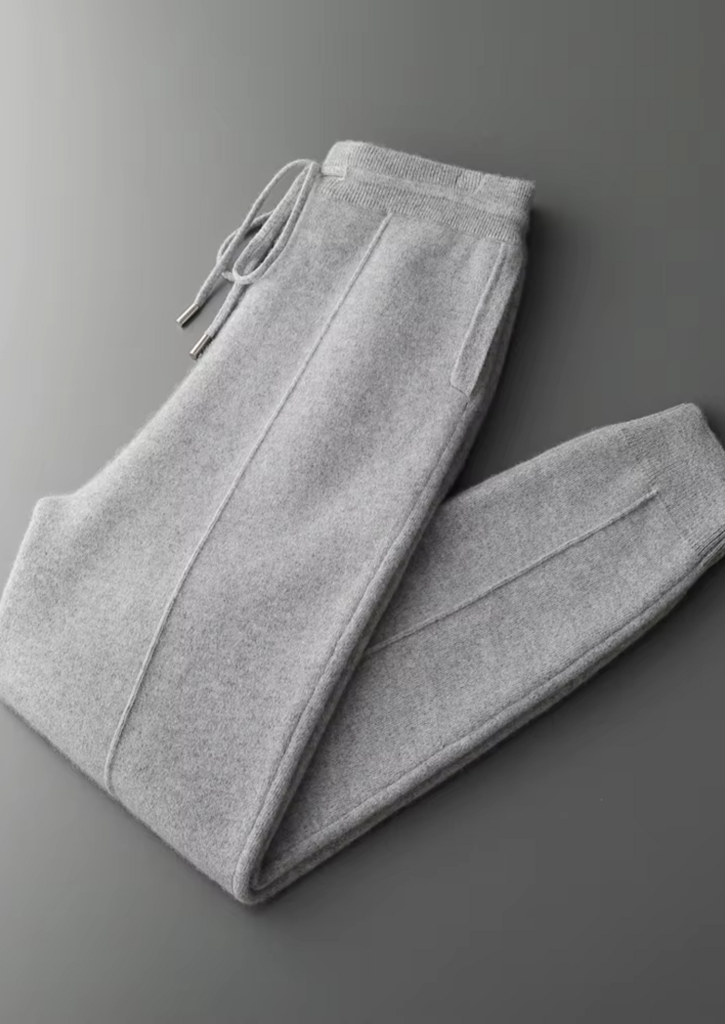 PURE EXTRA-FINE MERINO WOOL LEISURE JOGGERS