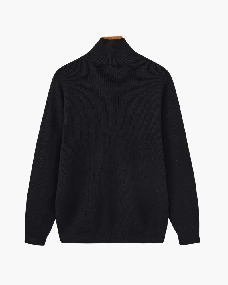 Forfinet Half-Zip Strik Pullover