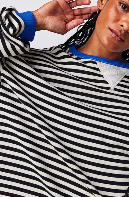 Mana | Striped Oversized Jumper