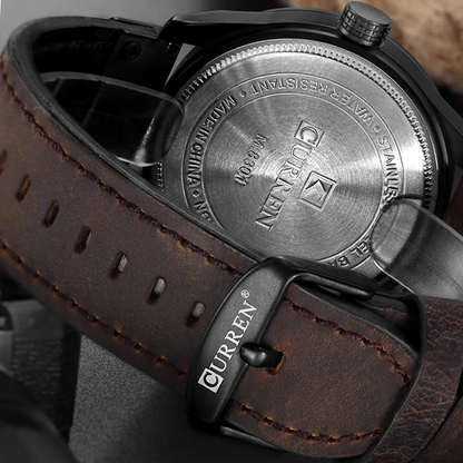 The Curren Leather Watch