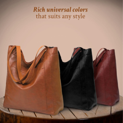 Lorena™'s Modern Chic | Stylish Leather Bag