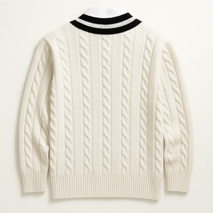 The Hampton V-neck jumper