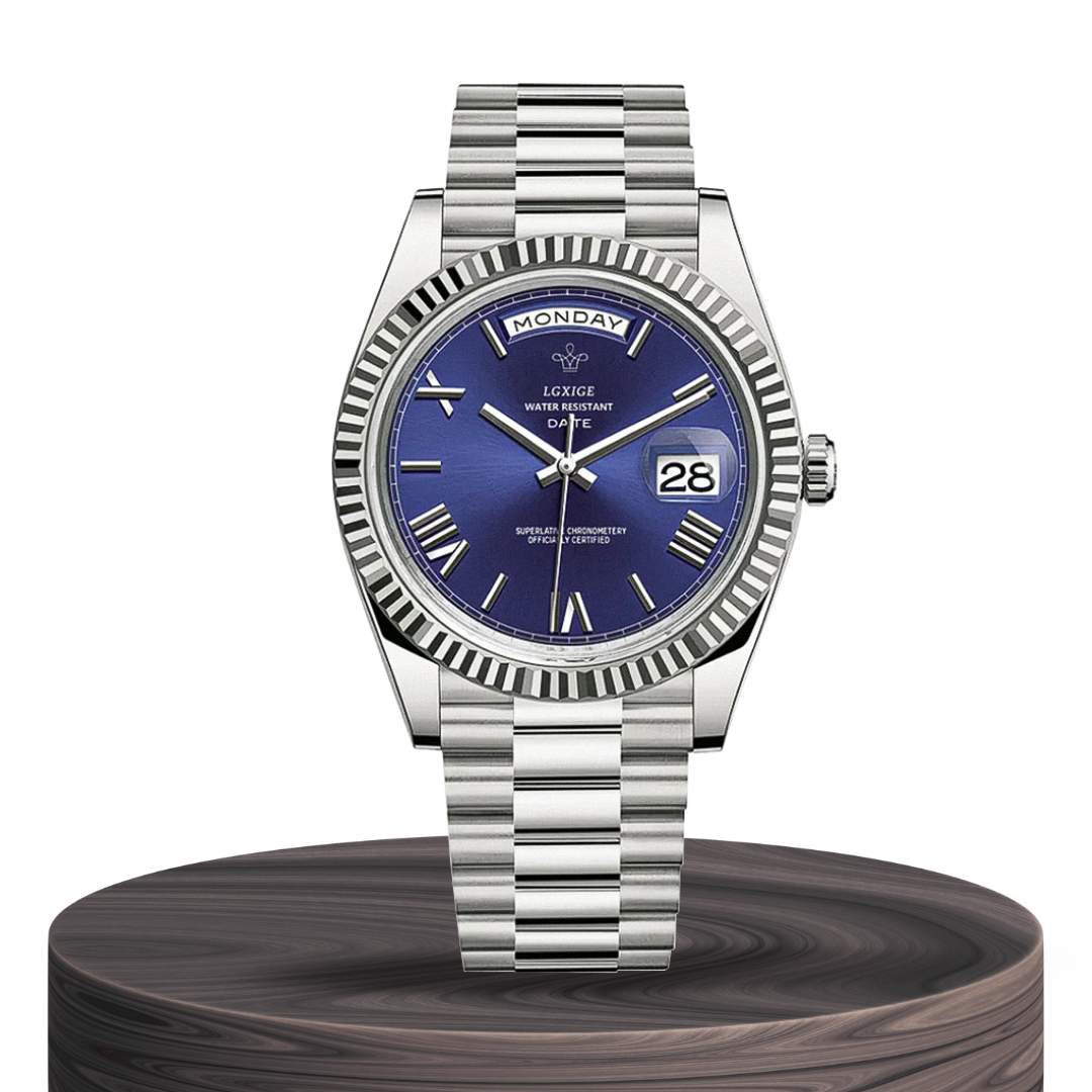 Frederick™ | Sharp Lines and Classic Day-Date Styling Watch | 40mm