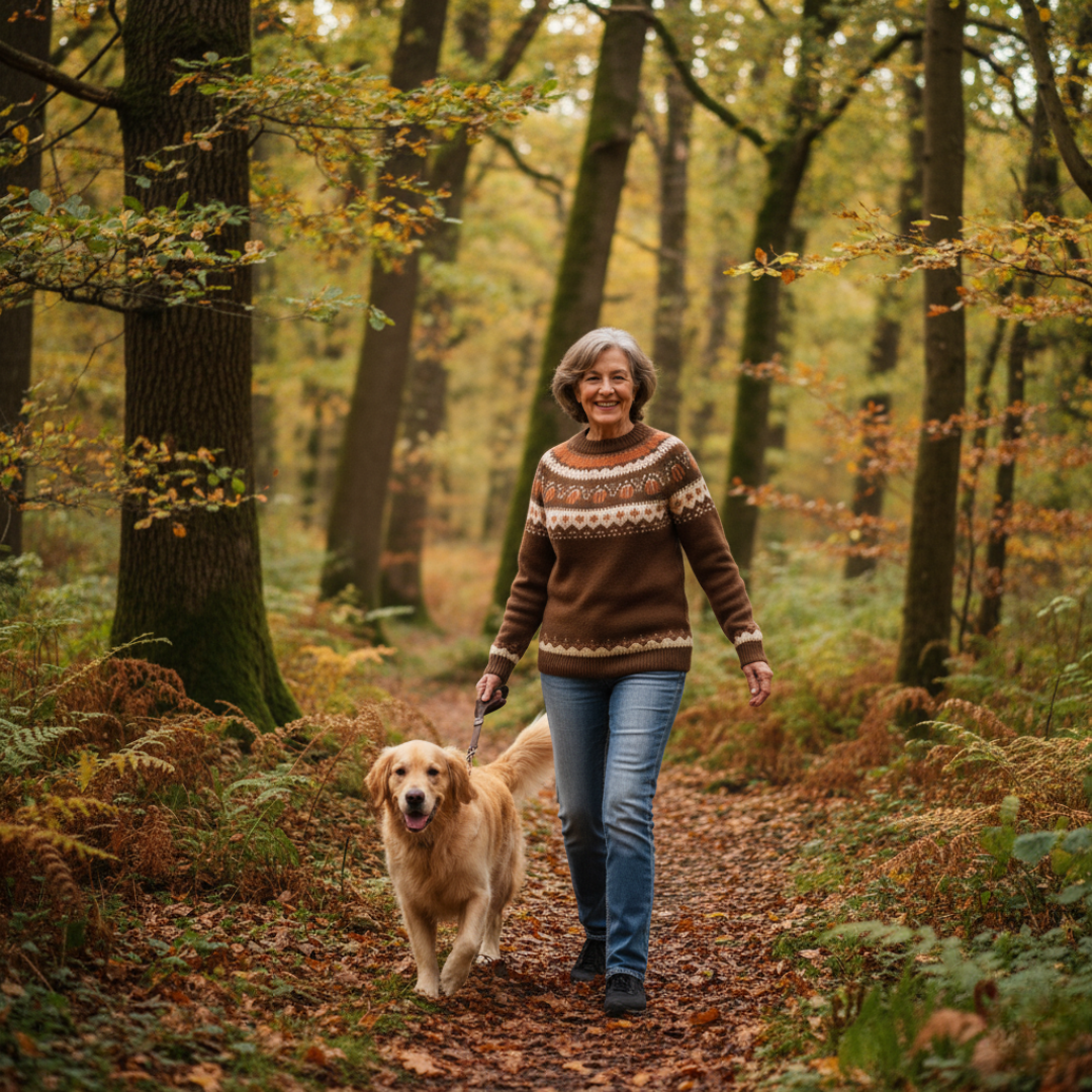 Marion | Vintage Islandske Striktrøje