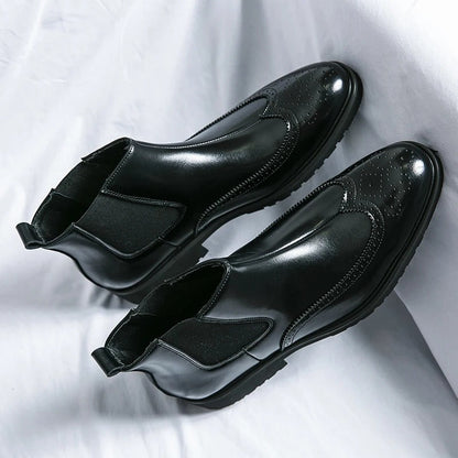 Alden™ Genuine Leather Chelsea Boots