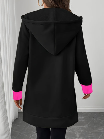 Victoria™ | Elegant Longline Hoodie