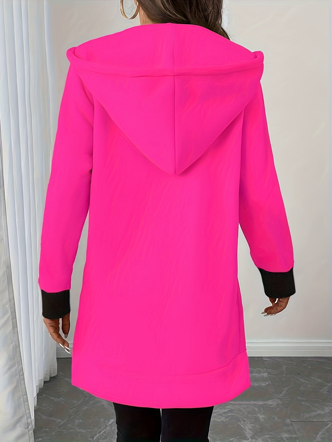 Victoria™ | Elegant Longline Hoodie