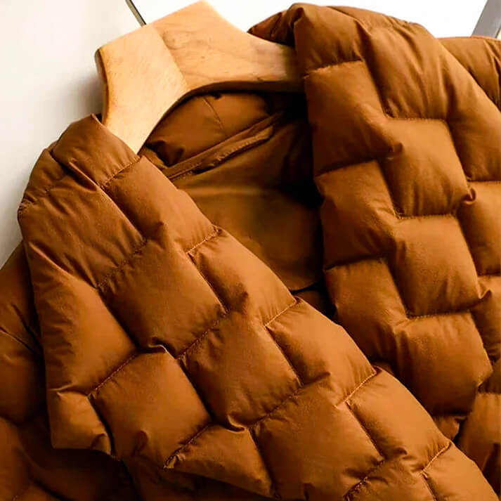 Amara Quilted Down Coat