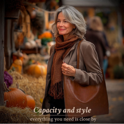 Lorena™'s Modern Chic | Stylish Leather Bag