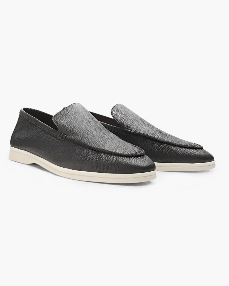 Kuhud Læder Loafers