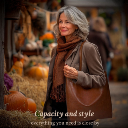 Lorena™'s Modern Chic | Stylish Leather Bag