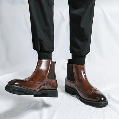 Alden™ Genuine Leather Chelsea Boots