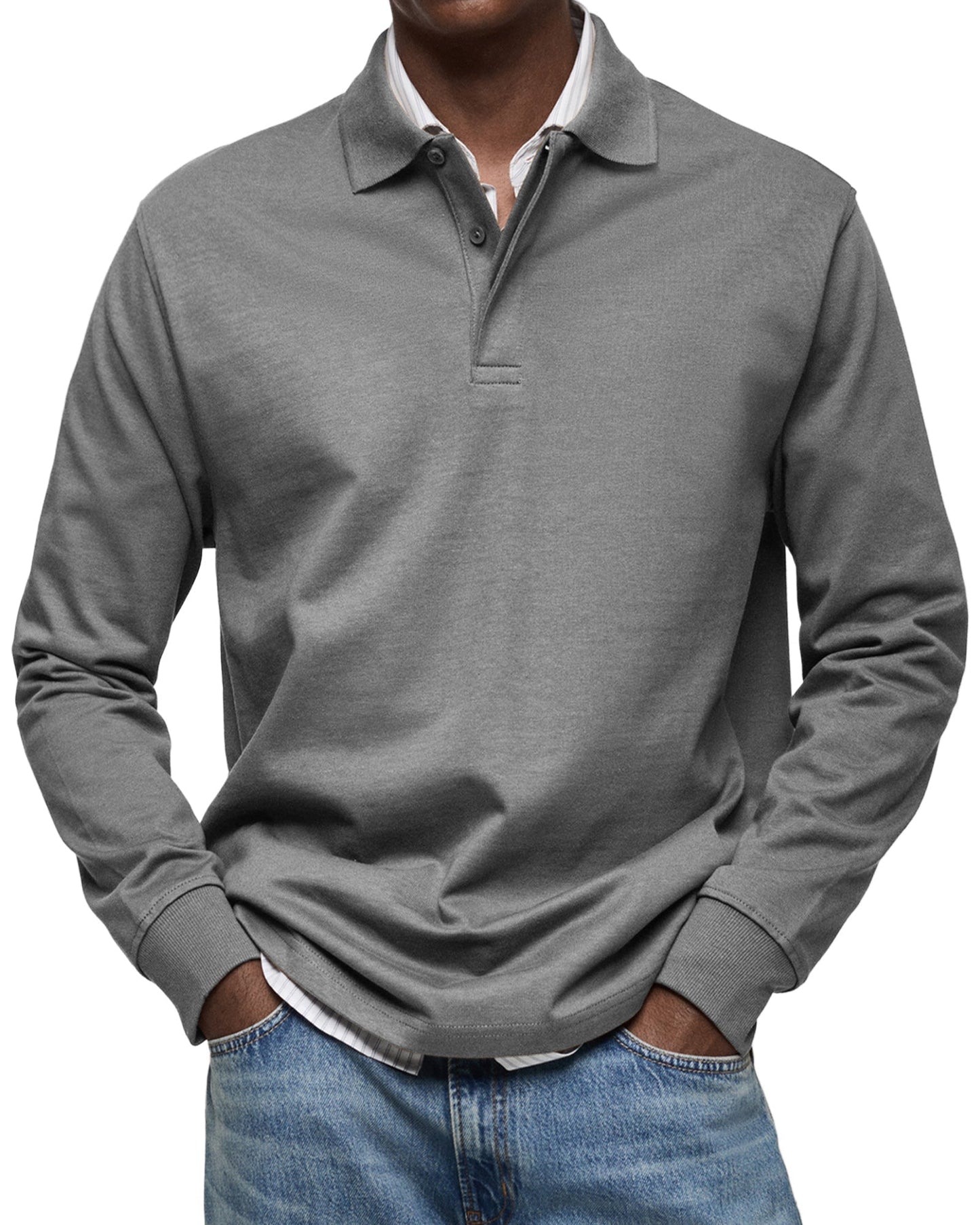LUXE LONG SLEEVES POLO