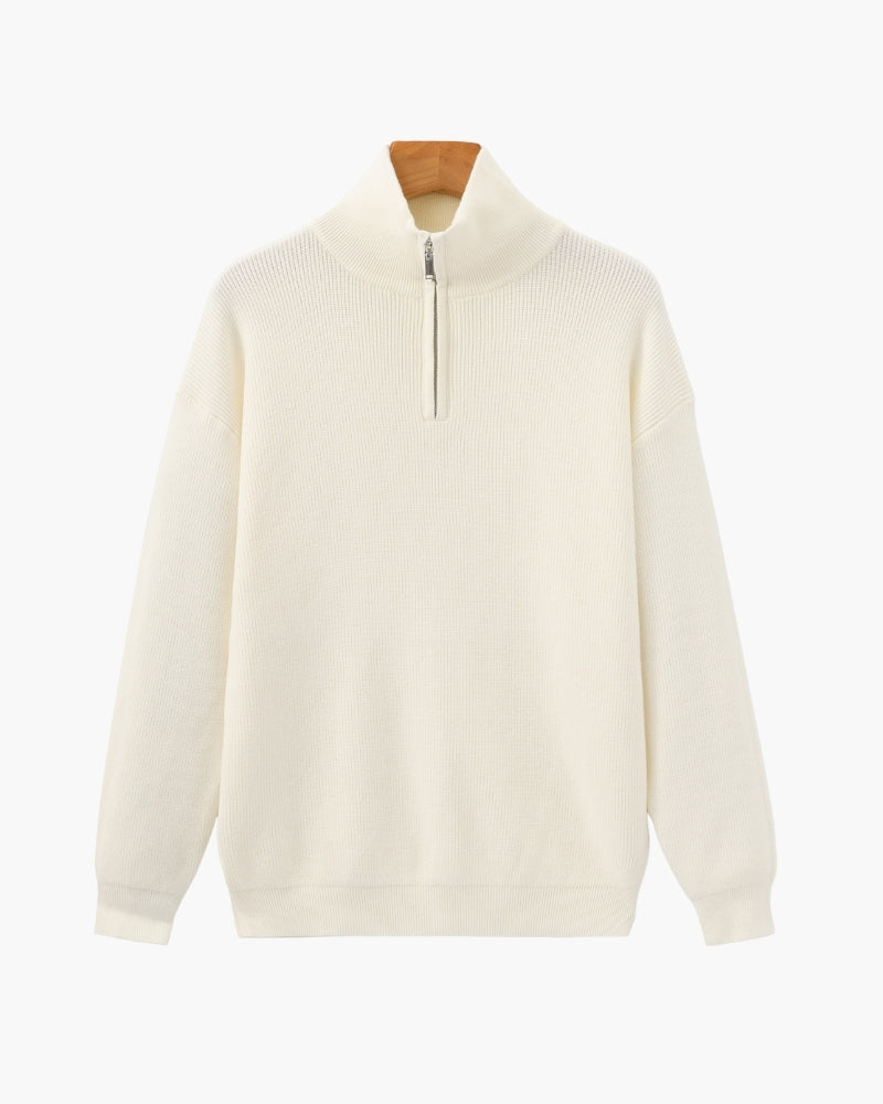 Forfinet Half-Zip Strik Pullover