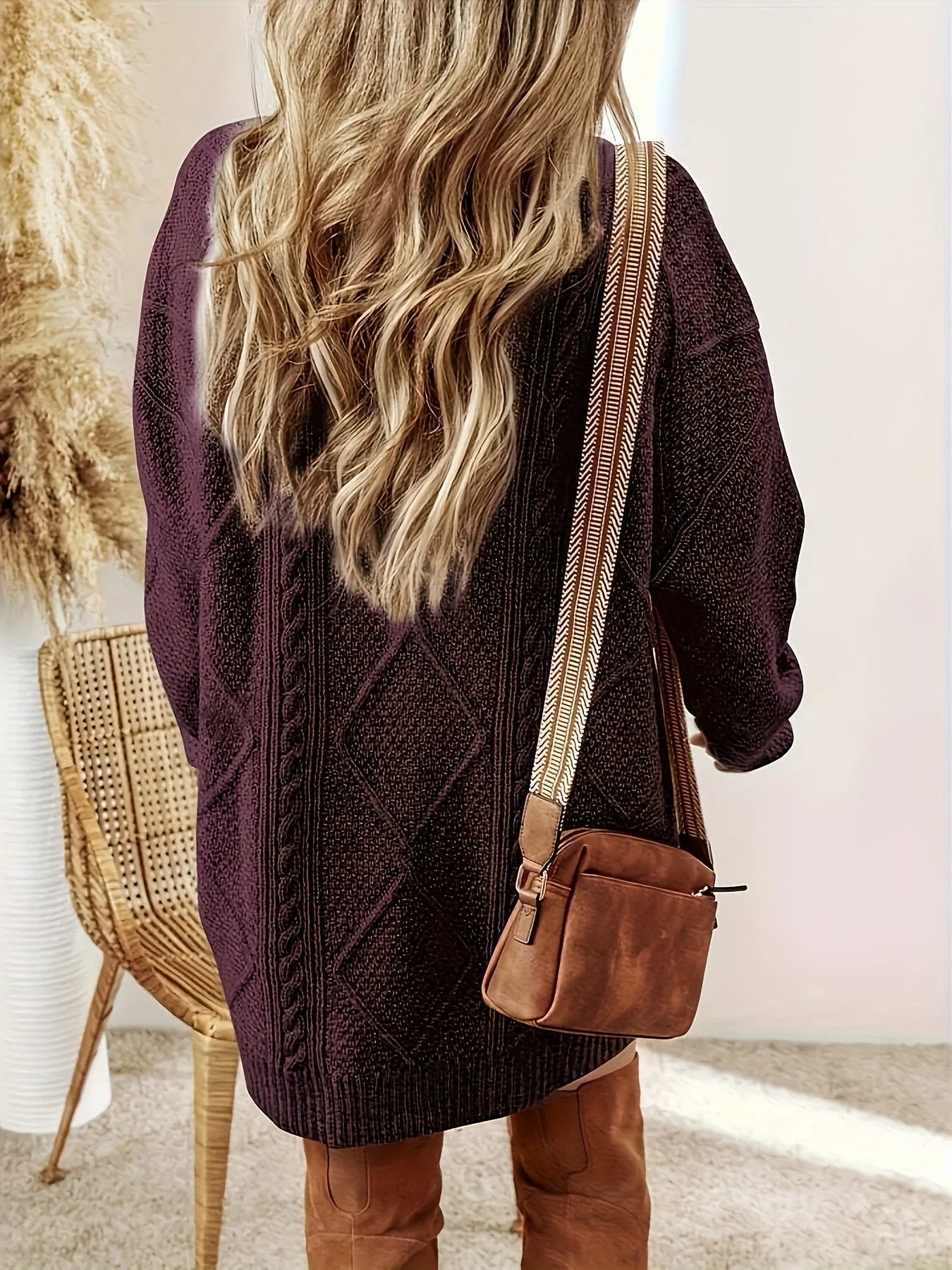 Corsani Knit Sweater Dress