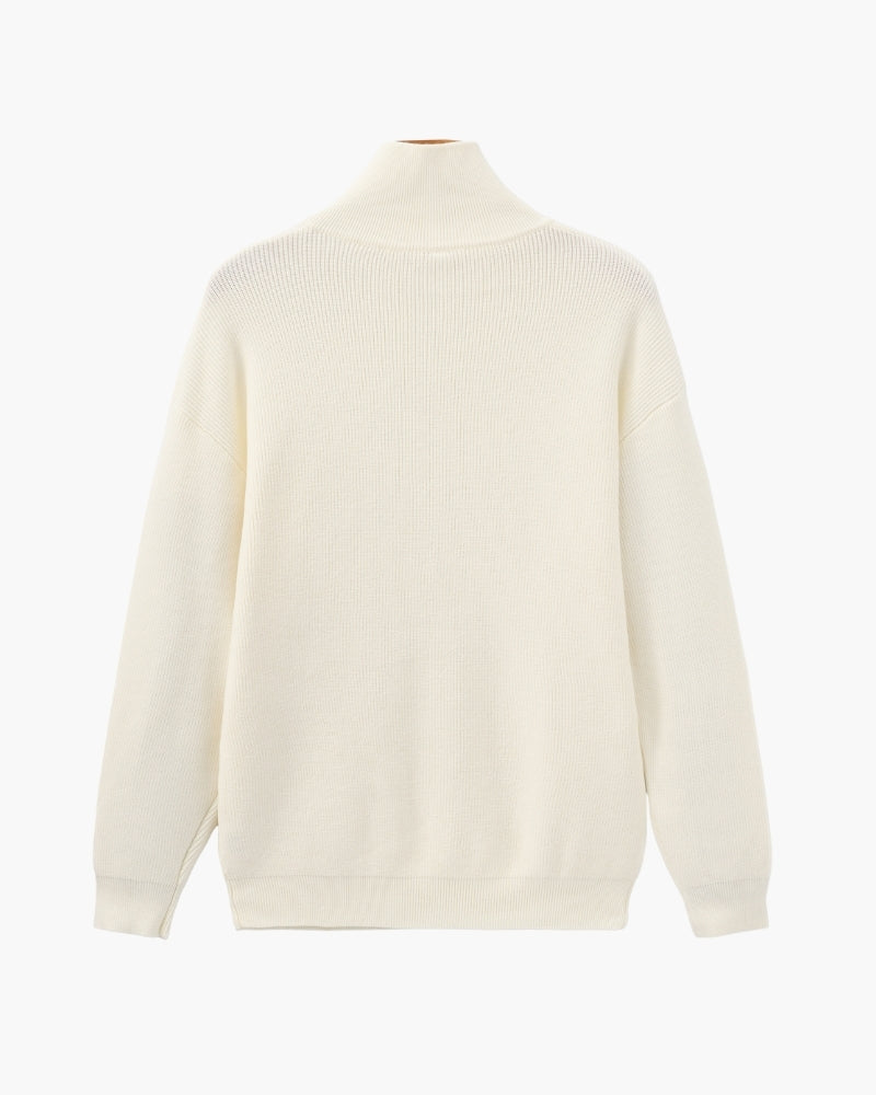 Forfinet Half-Zip Strik Pullover