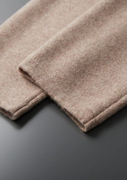 PURE EXTRA-FINE MERINO WOOL LEISURE TROUSERS