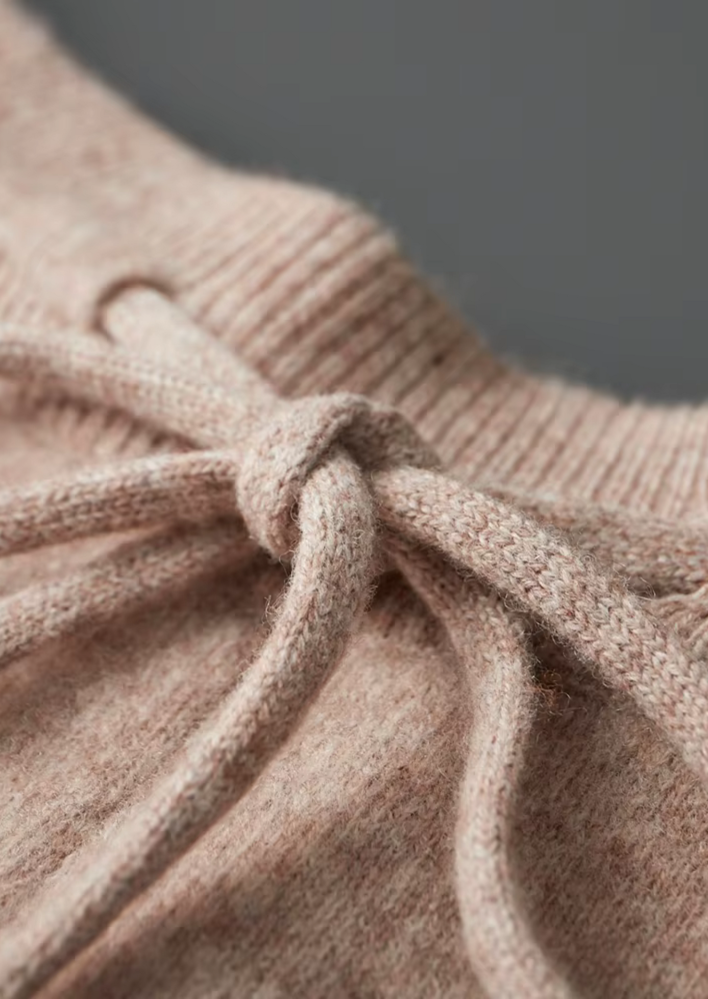 PURE EXTRA-FINE MERINO WOOL LEISURE TROUSERS