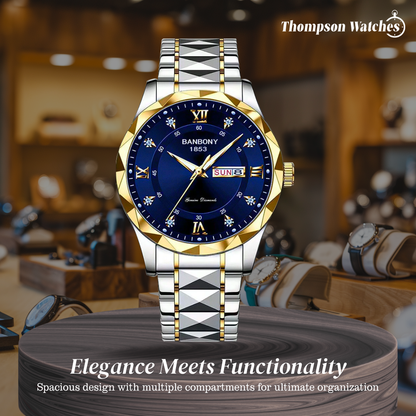 Sean™ | Stainless Steel Band Multifunction Watch | 40mm