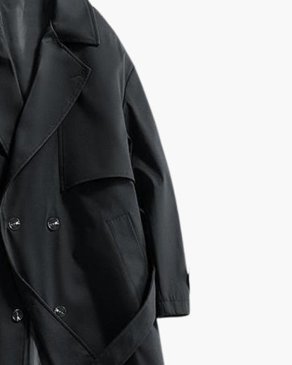 Klassisk Dobbeltradet Trench Coat