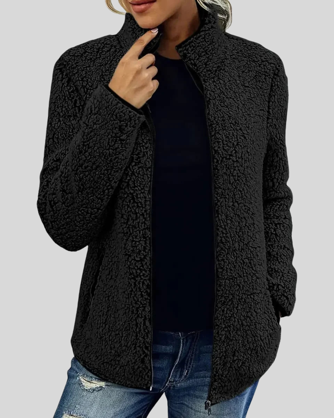 Victoria™ | Elegant Casual Fleece Jacket