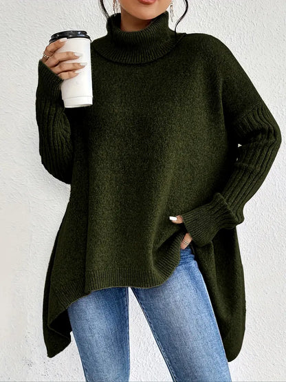 BRIGITTE™ – LONG ROLL NECK JUMPER