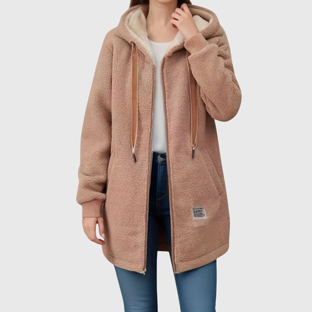 Birgitta™ | Women's Fleece Jacket – Style and Warmth for Cold Days