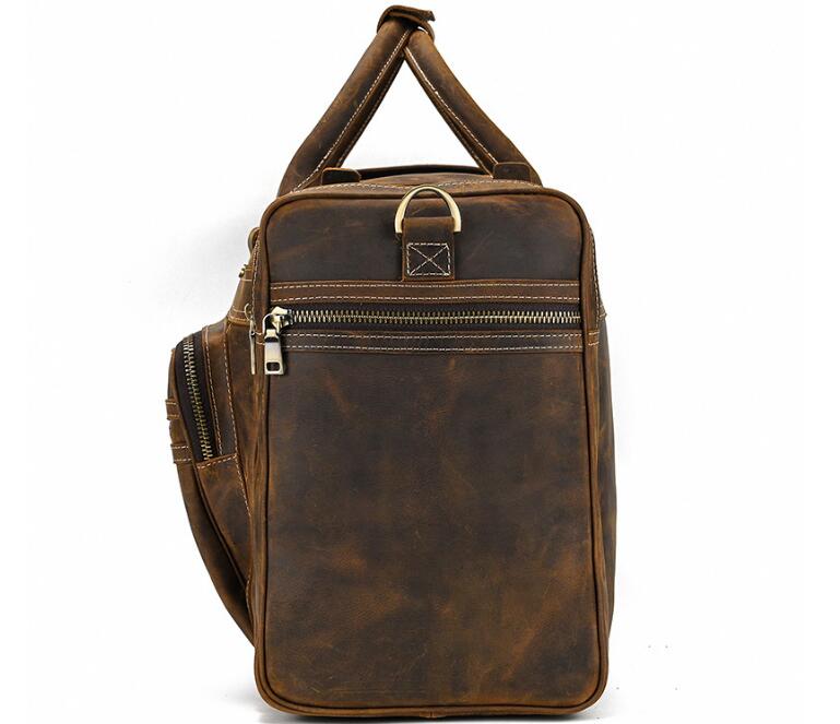 Outdoor Leather Men's Duffle Bag
