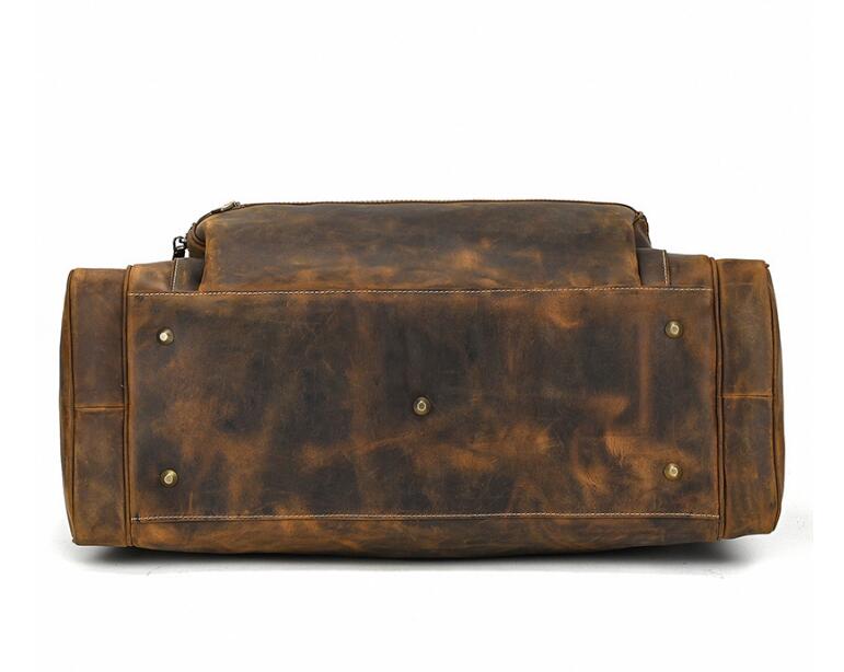 Outdoor Leather Men's Duffle Bag
