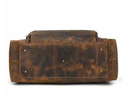 Outdoor Leather Men's Duffle Bag