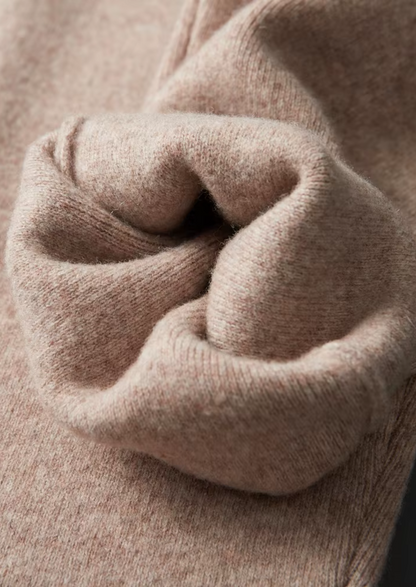 PURE EXTRA-FINE MERINO WOOL LEISURE TROUSERS