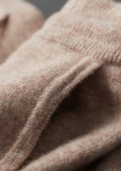 PURE EXTRA-FINE MERINO WOOL LEISURE TROUSERS