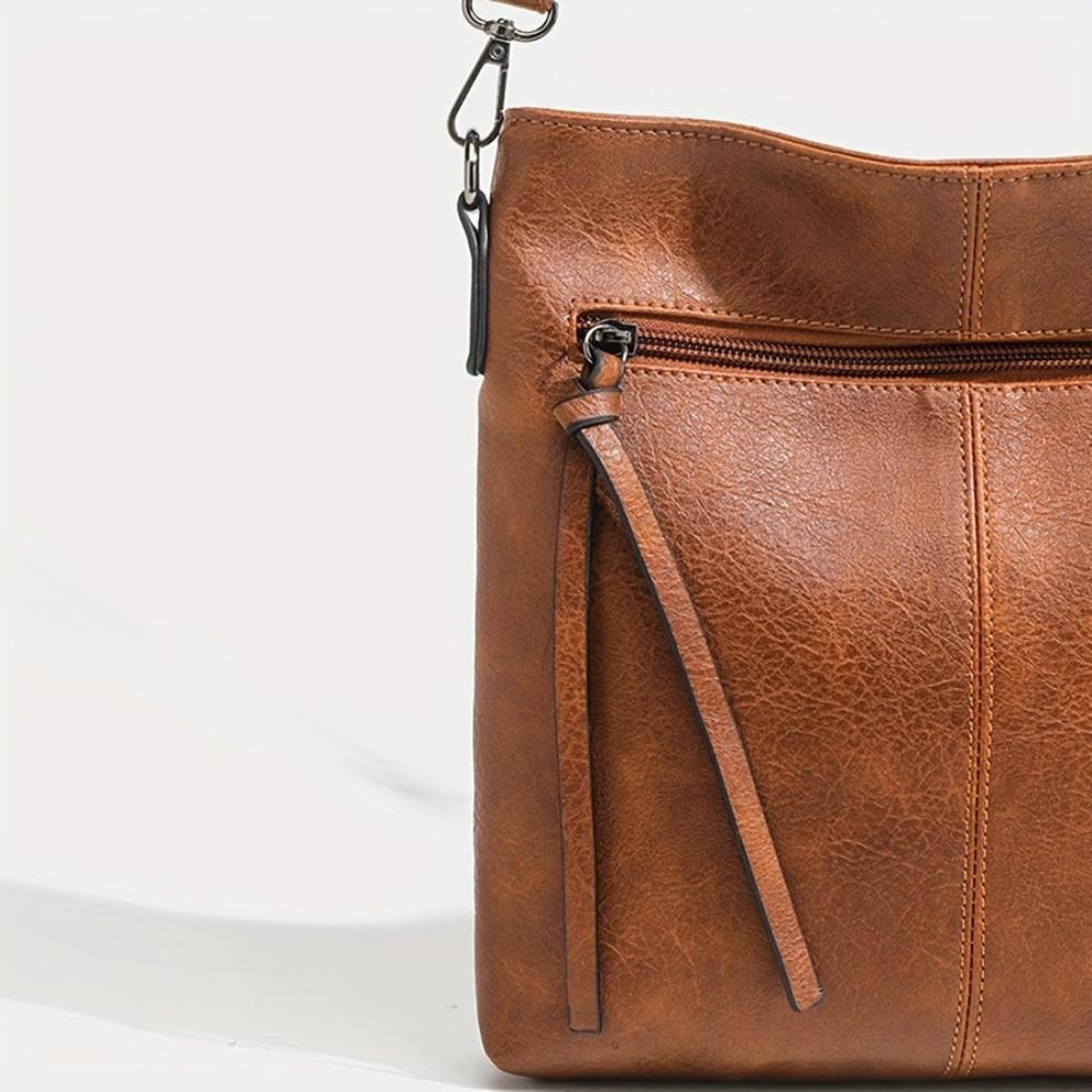 Lena™ Retro Square Crossbody Bag