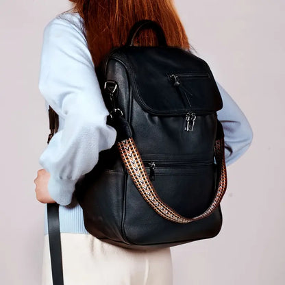 Leather Backpack For Women