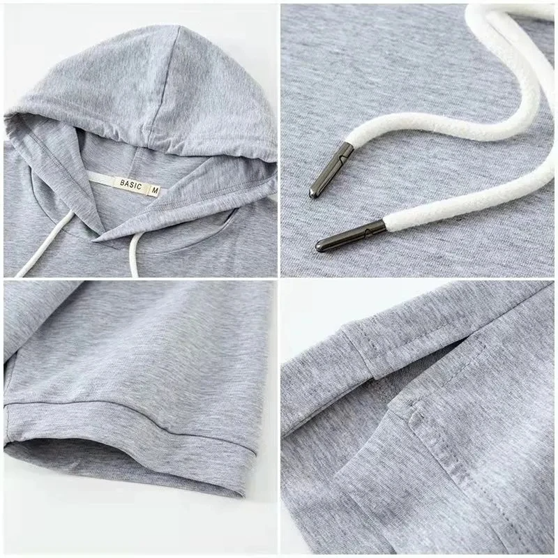 Bianca Short-Sleeve Hoodie