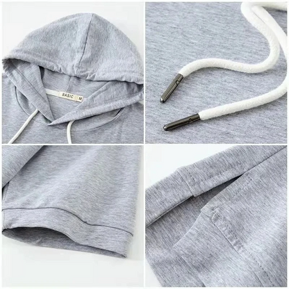 Bianca Short-Sleeve Hoodie