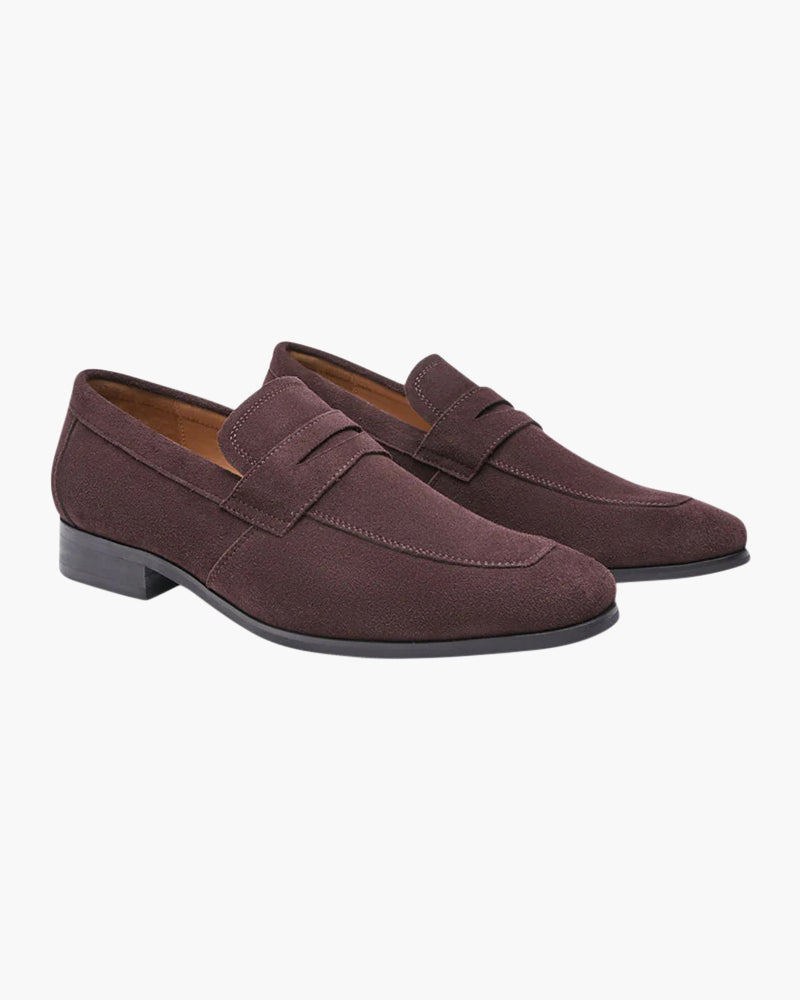 Lorenz Suede Penny Loafers