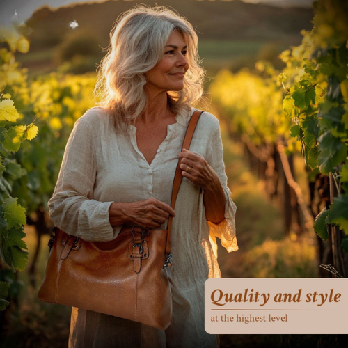 Sienna™’s Graceful Allure | Elegant Shoulder Bag