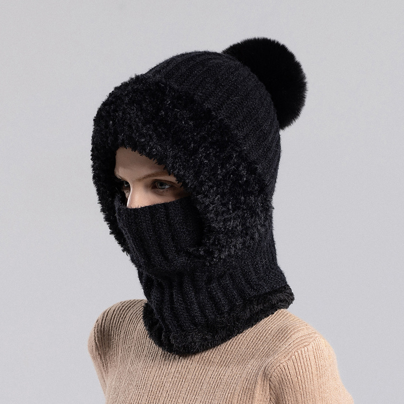 Aurora - Ultra-soft knitted 3-in-1 winter hood