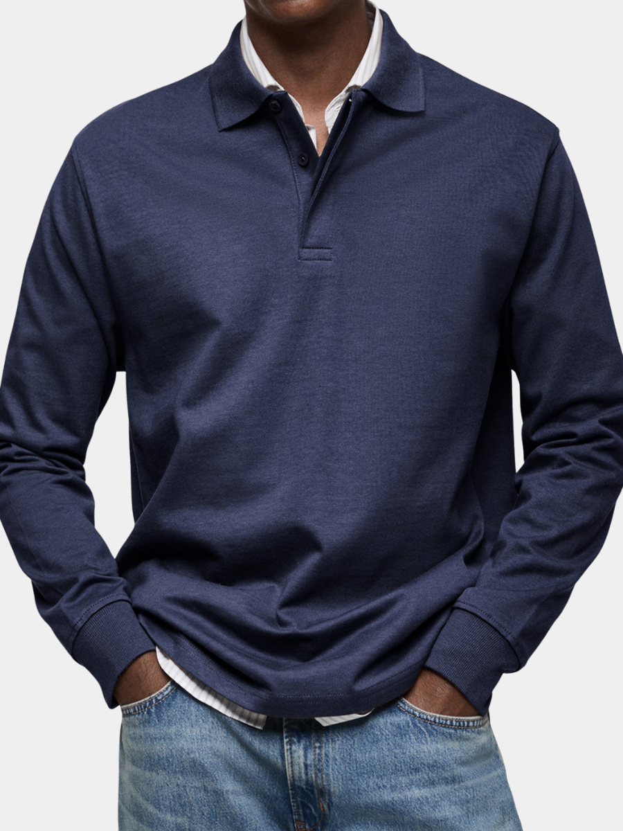 LUXE LONG SLEEVES POLO