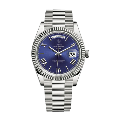 Frederick™ | Sharp Lines and Classic Day-Date Styling Watch | 40mm