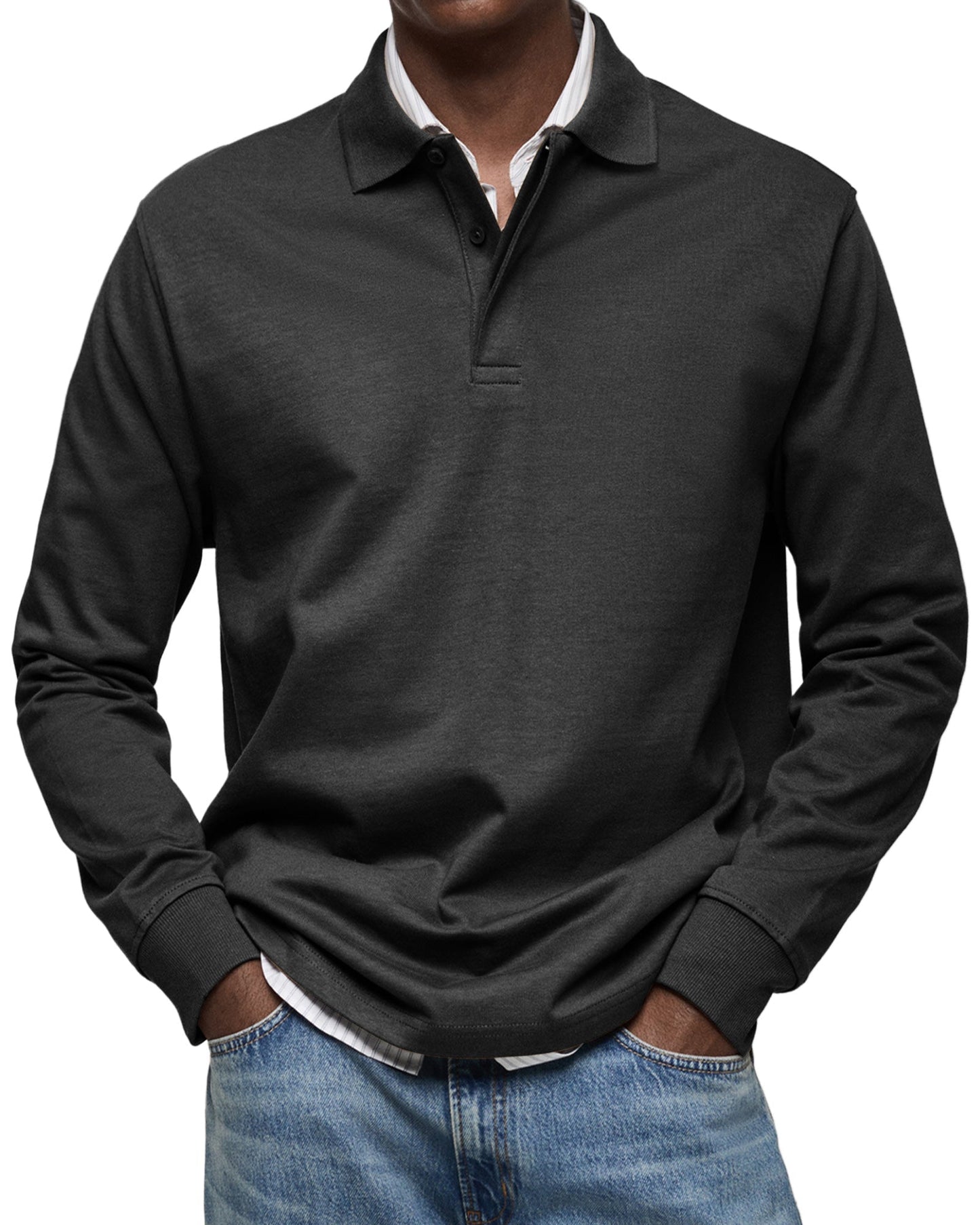 LUXE LONG SLEEVES POLO