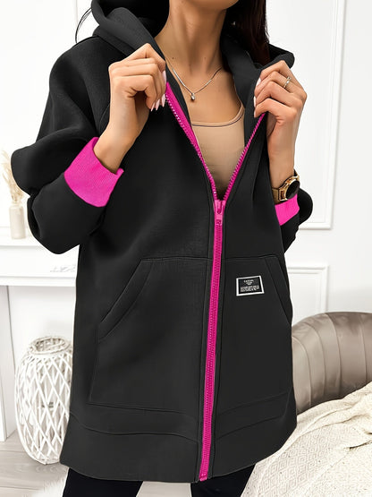 Victoria™ | Elegant Longline Hoodie
