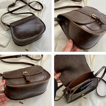 Evelyn™ Classic Saddle Crossbody Bag