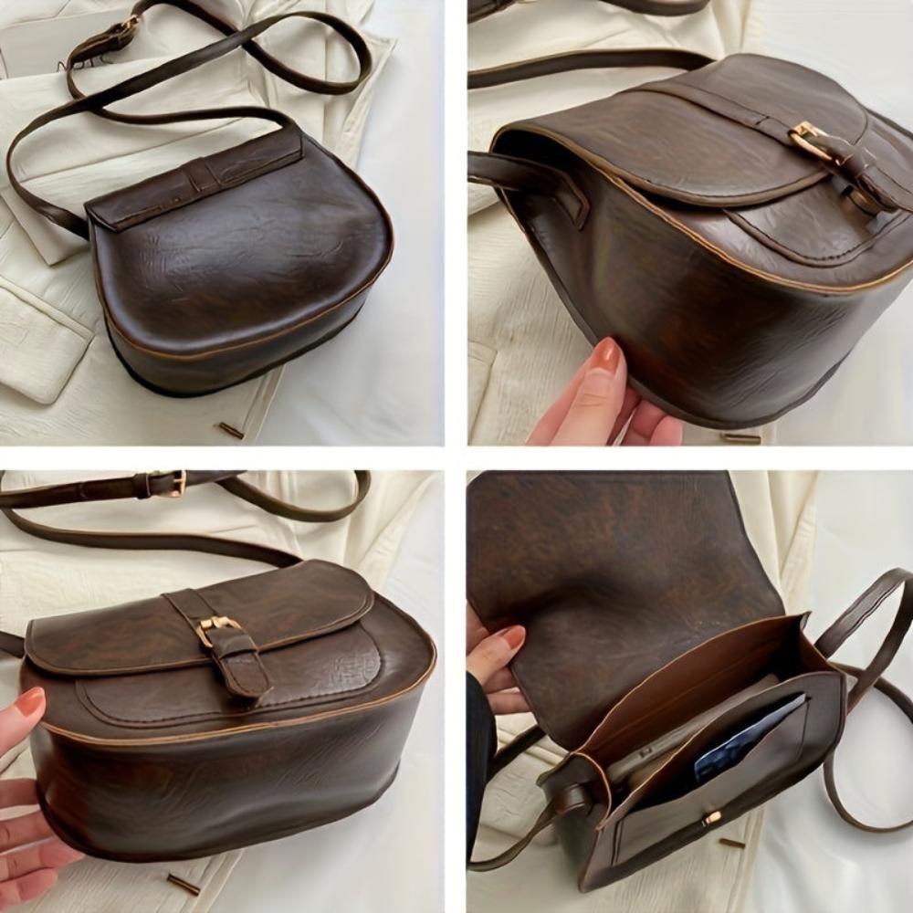 Evelyn™ Classic Saddle Crossbody Bag