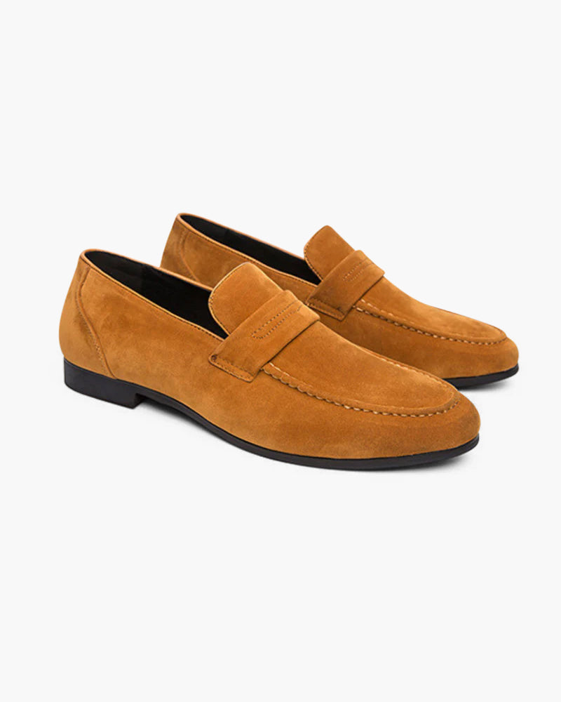 Lorenz Suede Penny Loafers