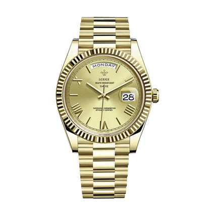 Frederick™ | Sharp Lines and Classic Day-Date Styling Watch | 40mm